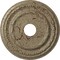 Ekena Millwork Dublin Medallion (Canopies up to 5 1/8"), 17 7/8"OD x 3 5/8"ID x 1 1/4"P, Gobi Desert Crackle CM17DUGDC - alternate 1
